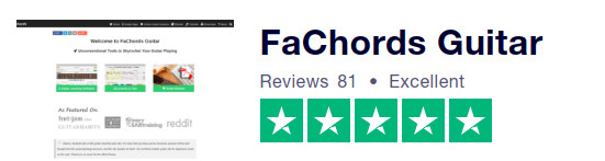 FaChords在TRustPilot上的评论