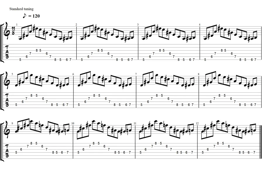 guider picking exercise 