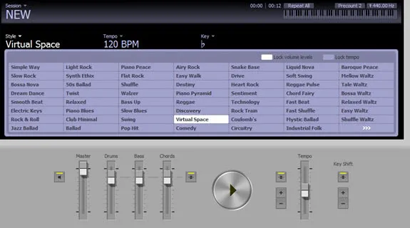 chordpulse backing tracks