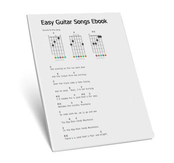 easy guitar songs ebook