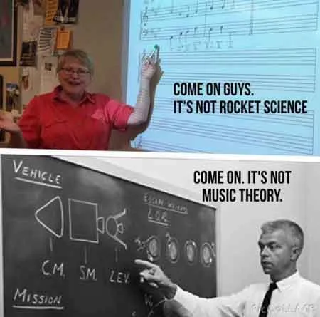 music theory or rocket science