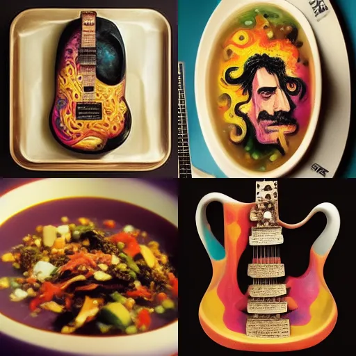Frank Zappa cooking