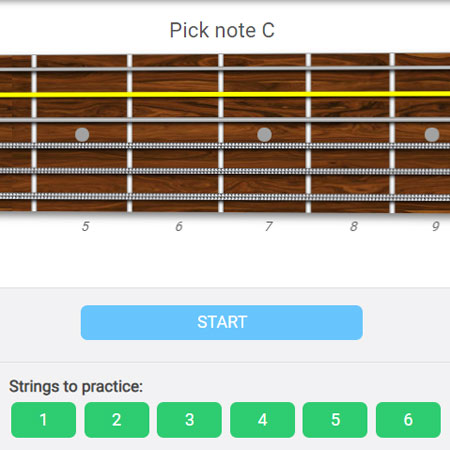 guitar fretboard memorization online game