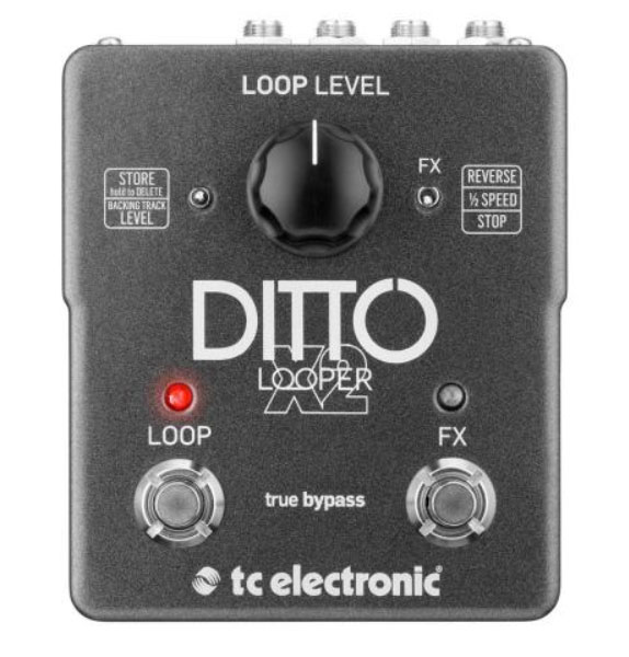 guitar looper pedal ditto x2