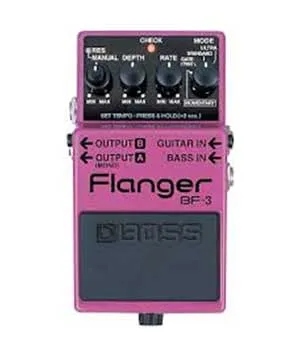 flanger guitar effects pedal