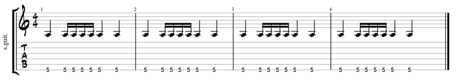 how to count music exercise 1