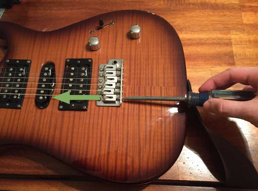 Guitar Intonation Bridge Adjustment at Larry George blog