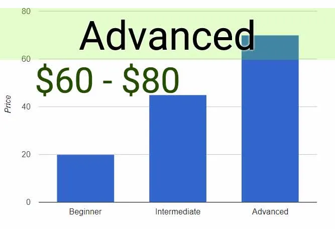 advanced guitar lessons price