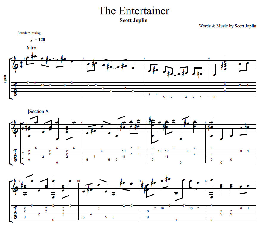 Introduction to Ragtime Guitar