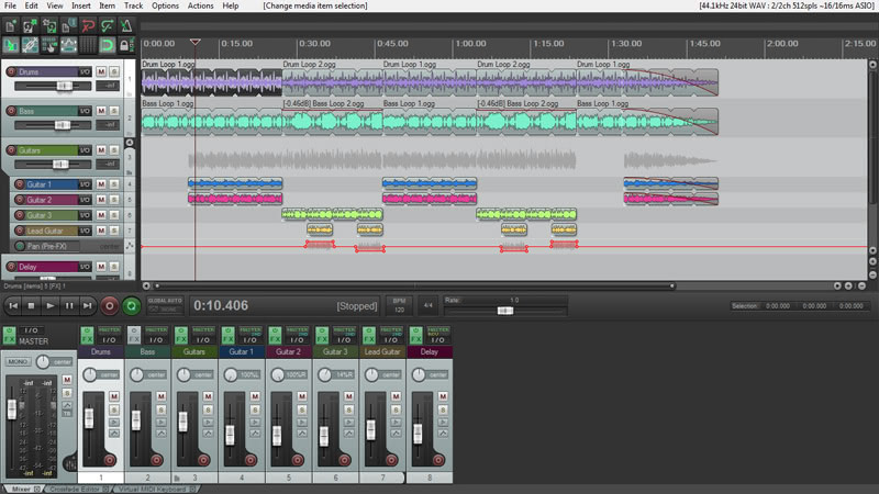 cubase vs reaper midi