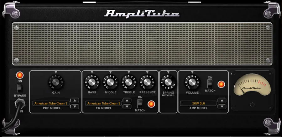 guitar amp modeling