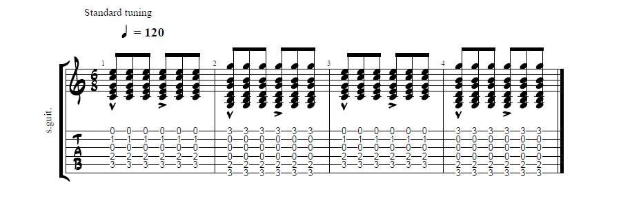 time signature 6/8