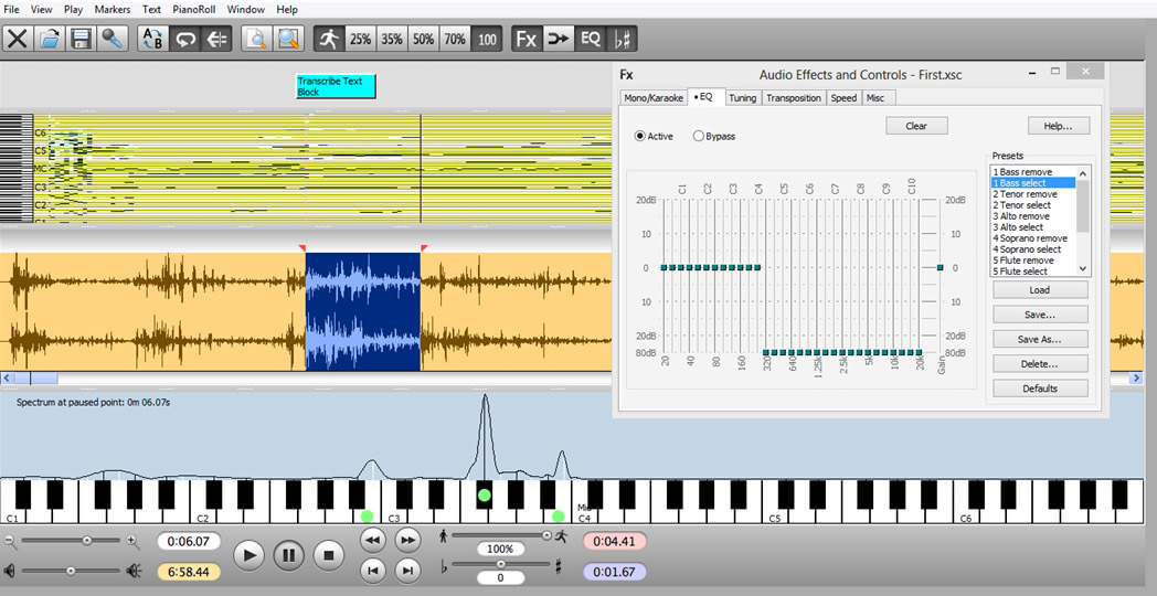 transcribe software mac